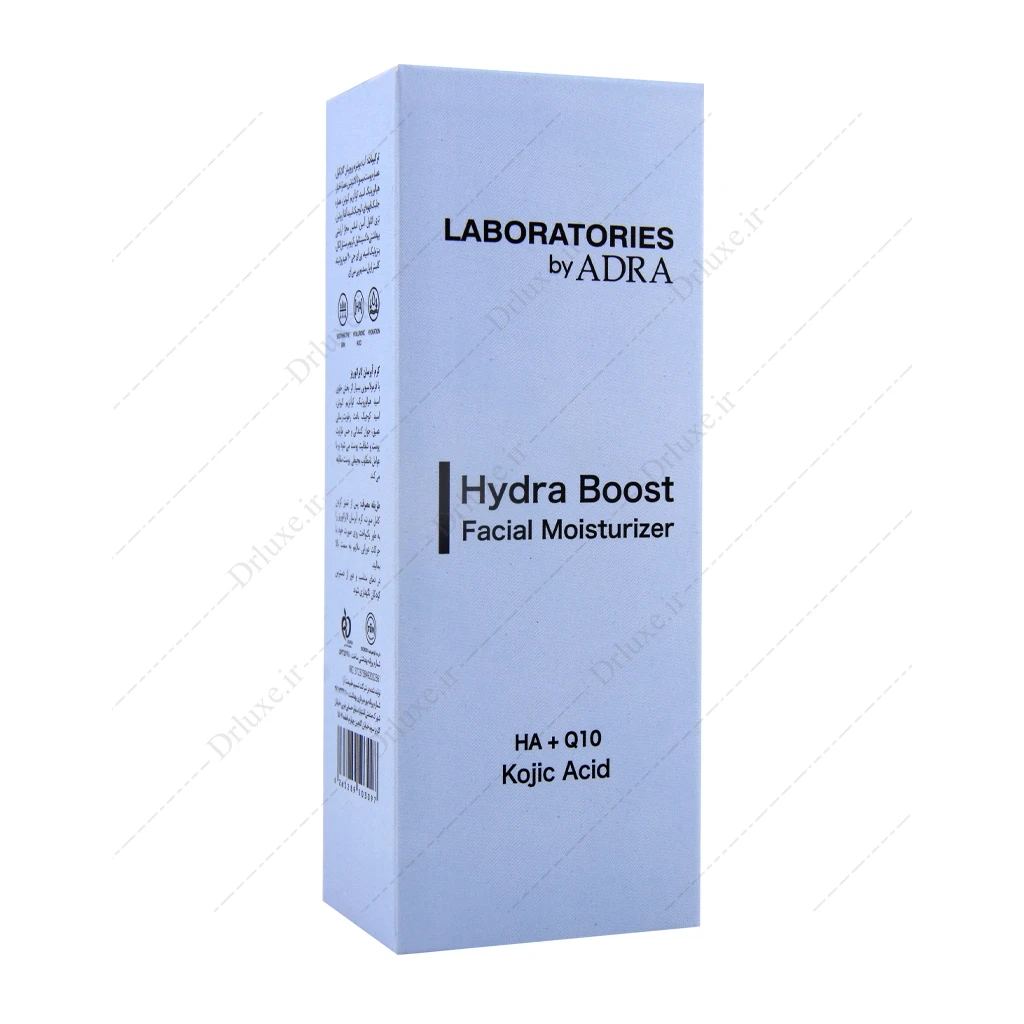 کرم آبرسان صورت هیالورونیک اسید آدرا لابراتوریز 65 میلی‌لیتر